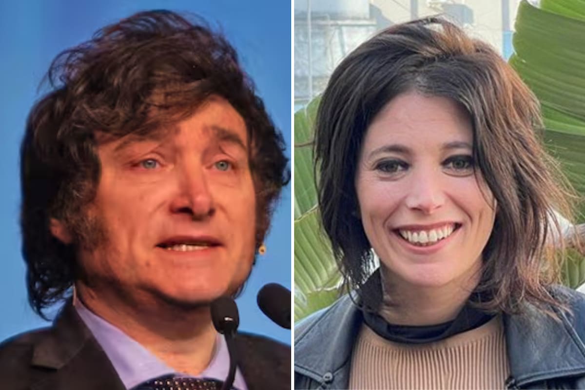 El presidente Javier Milei y la diputada nacional Sabrina Ajmechet