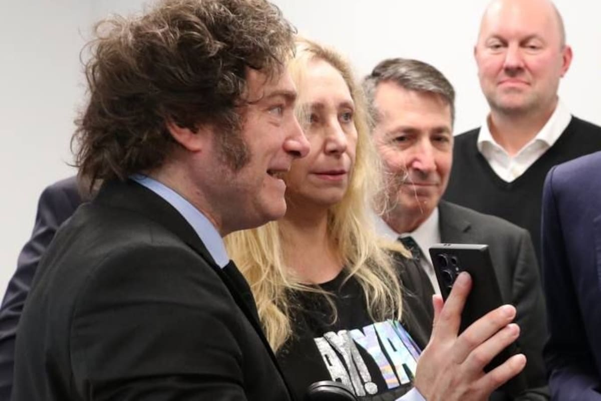 El presidente Javier Milei y su hermana Karina