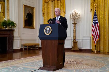 El presidente Joe Biden