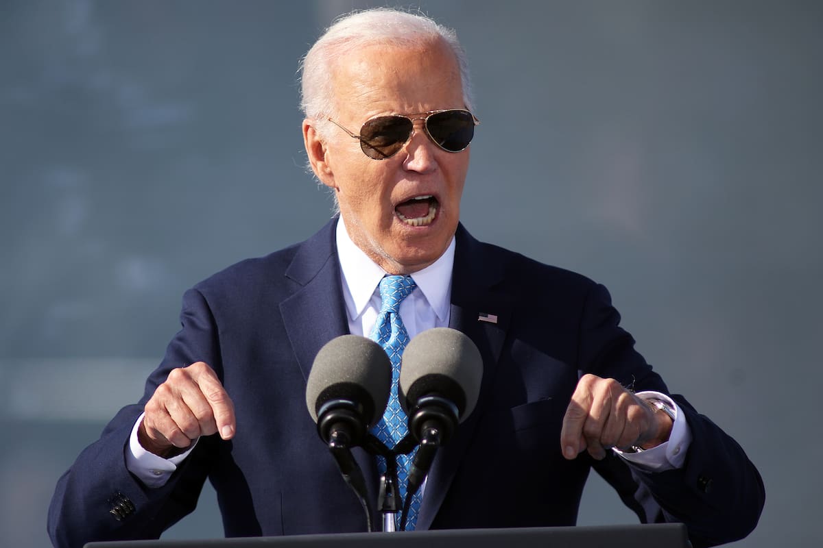 El presidente Joe Biden durante un evento sobre su agenda Investigaciones en Estados Unidos, el martes 29 de octubre de 2024, en Baltimore. (AP Foto/Daniel Kucin Jr.)