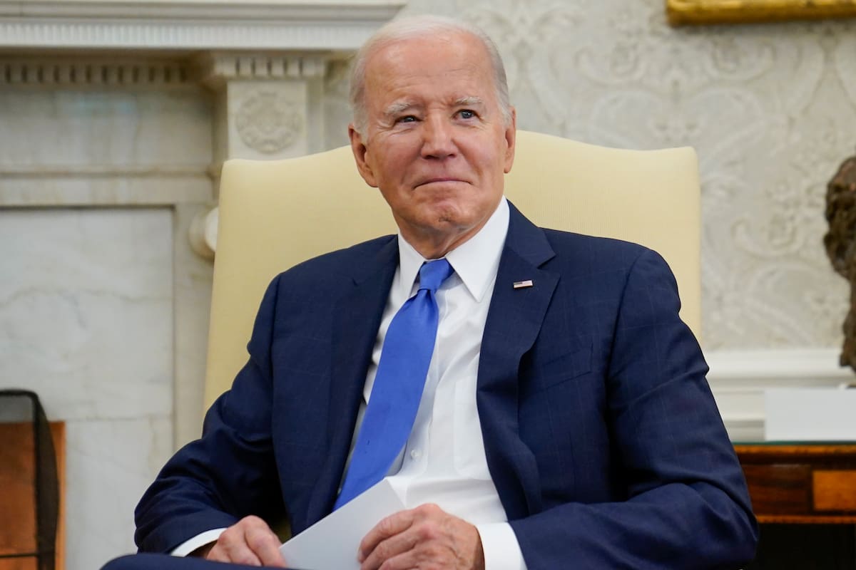 El presidente Joe Biden en la Casa Blanca