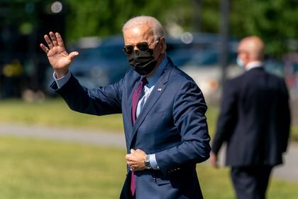El presidente Joe Biden en la Casa Blanca en Washington el 18 de mayo del 2021.  (Foto AP/Andrew Harnik)