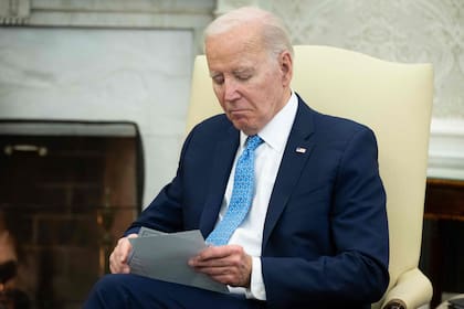 El presidente Joe Biden, en la Casa Blanca. (SAUL LOEB / AFP)