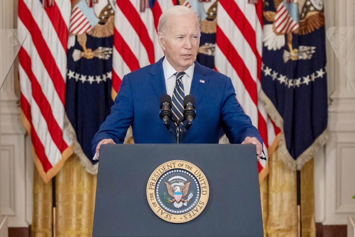 El presidente Joe Biden sigue, hasta el momento, como el precandidato demócrata a las elecciones presidenciales