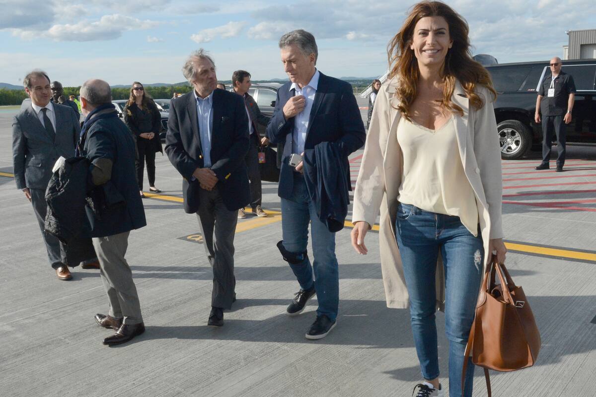 El Presidente junto a su esposa Juliana Awada, participaron del encuentro de las principales potencias mundiales en Canadá