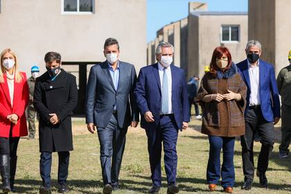 Los socios del Frente de Todos se mostraron juntos en Ensenada