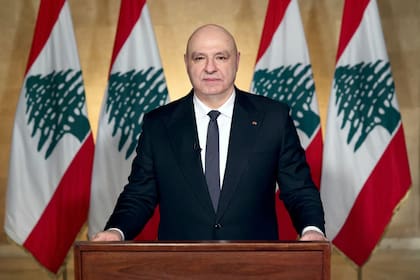 El presidente libanés, Joseph Aoun