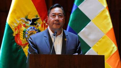 El presidente Luis Arce culpa a la "derecha" por las protestas contra la ley 1386.