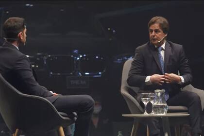 El presidente Luis Lacalle Pou fue el primero en ser entrevistado