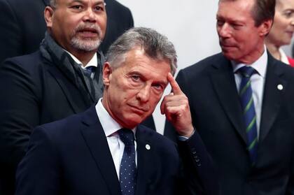 El presidente Macri junto al primer ministro de los Países Bajos, Mark Rutte, durante la Cumbre de Cambio Climático, en Madrid