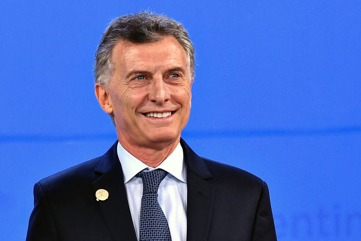 El presidente Mauricio Macri