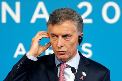 El presidente Mauricio Macri