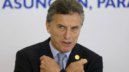 El presidente Mauricio Macri