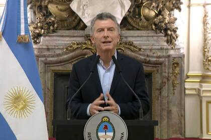 El presidente Mauricio Macri anunció las negociaciones con el FMI