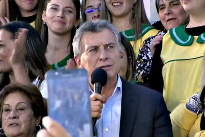 El presidente Mauricio Macri en Tucumán