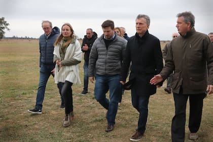 El presidente Mauricio Macri en Sunchales, Santa Fe