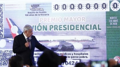 El presidente mexicano describió el avión como un símbolo de exceso gubernamental.