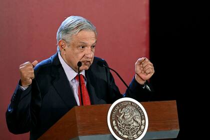 El presidente mexicano, Manuel López Obrador