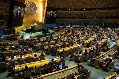 El presidente Milei hablará en el primer día del debate general de la 79° Asamblea General de la ONU (AP Foto/Yuki Iwamura)