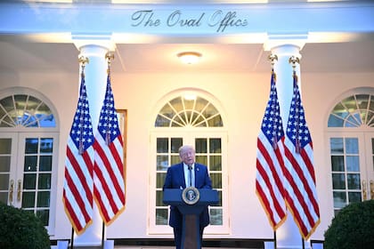 El presidente norteamericano, Donald Trump, en un evento en la Casa Blanca.