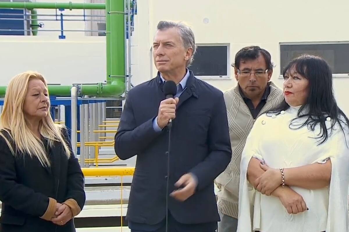 El Presidente participó de un acto en Ensenada