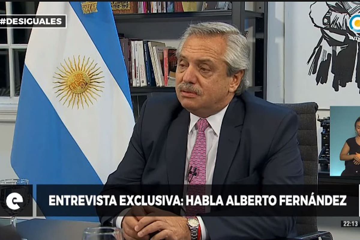 El Presidente participó de una entrevista exclusiva y se refirió a los debates que tendrán lugar en el Senado este martes