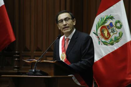 El presidente peruano, Martín Vizcarra