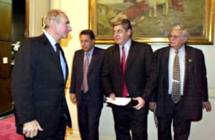 Fernando de la Rúa y Juan Pablo Baylac