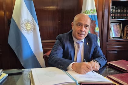 El presidente provisional del Senado, Bartolomé Abdala