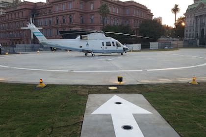 El Presidente puede aterrizar a menos de 100 metros de su despacho