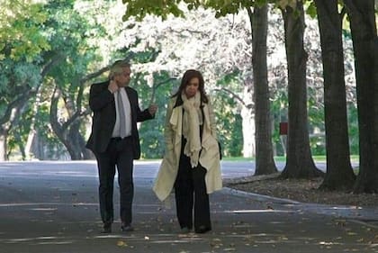 Alberto Fernández y Cristina Kirchner