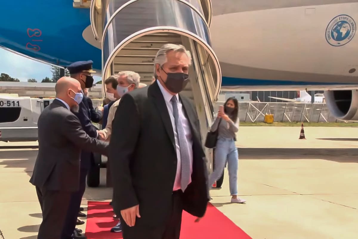 El Presidente recordó a Mugica desde Europa