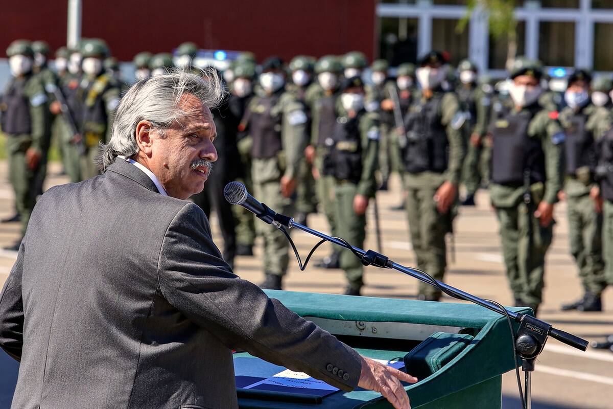 El Presidente revelará que se destinará una dotación de gendarmes para contribuir a la seguridad local