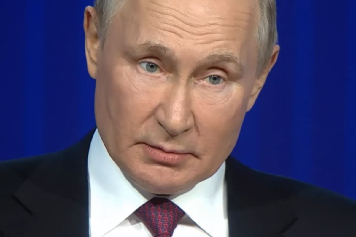El presidente ruso, Vladimir Putin