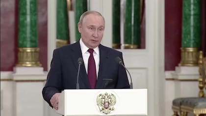 El presidente ruso Vladimir Putin