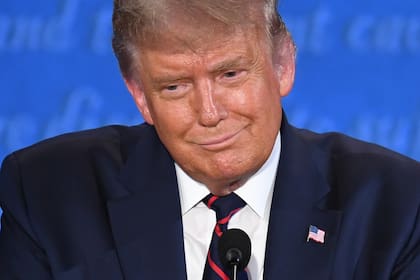 El presidente saliente de Estados Unidos Donald Trump