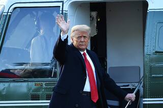 Cómo fue el último día de Donald Trump como presidente de Estados Unidos