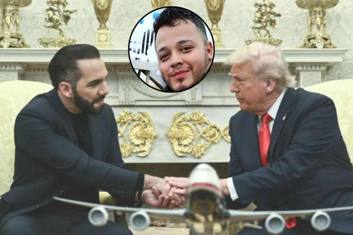 El presidente salvadoreño fue recibido por Donald Trump en Washington, donde ratificó que no autorizará el regreso del migrante deportado por error