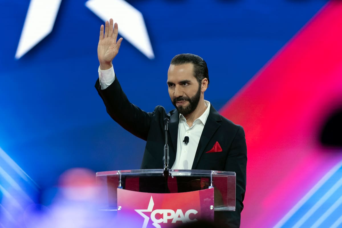 El presidente salvadoreño Nayib Bukele