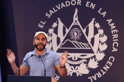 El presidente salvadoreño, Nayib Bukele