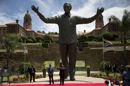 Nelson Mandela se convirtió en un referente de la historia de Sudáfrica
