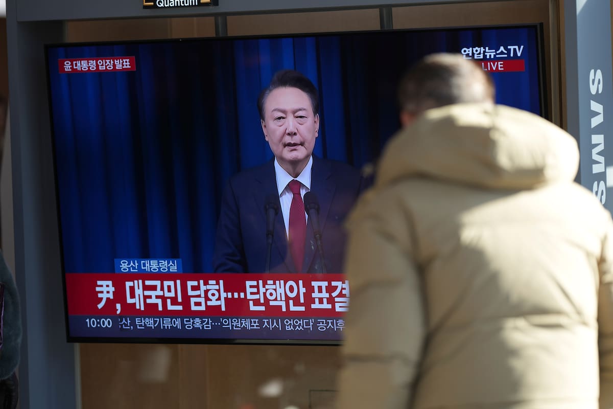 El presidente surcoreano Yoon Suk Yeol.