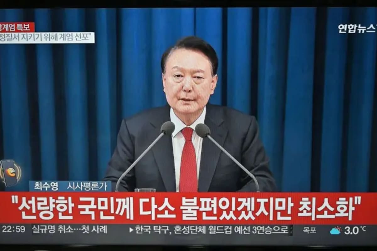 El presidente surcoreano Yoon Suk Yeol declaró la ley marcial y el sábado se enfrenta a una segunda moción de destitución