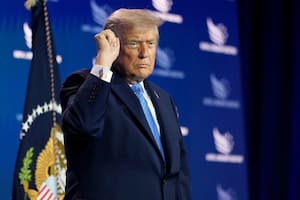 Donald Trump habló sobre la posibilidad de presentarse a un tercer mandato