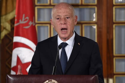 El presidente tunecino, Kais Said
