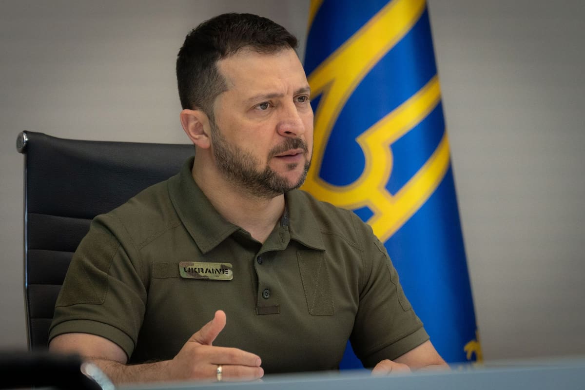 El presidente ucraniano, Volodimir Zelensky