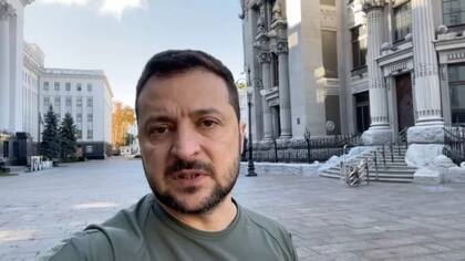 El presidente ucraniano Volodimir Zelensky