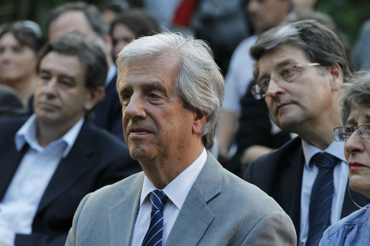 El presidente uruguayo, Tabaré Vázquez