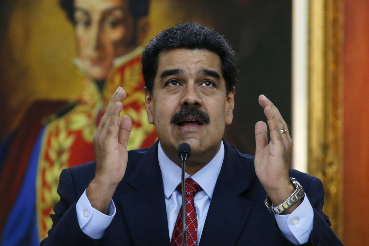 El presidente venezolano, Nicolás Maduro