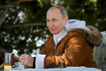 El presidente Vladimir Putin en Siberia, en una imagen de 2021. (Alexei Druzhinin, Sputnik, Kremlin Pool Photo via AP)